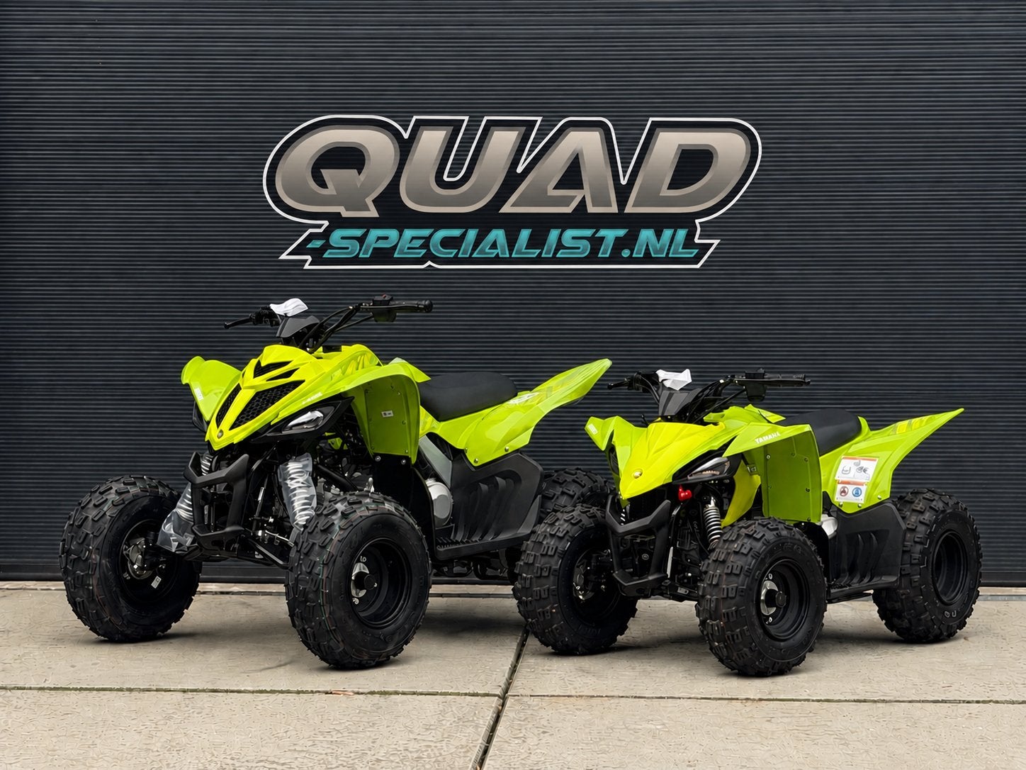 NIEUWE Yamaha yfz 50 cc & Yfm 110 cc 2026 kinderquad 90cc