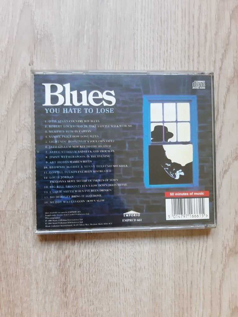 Various blues artist: Blues you hate to loose (CD), Cd's en Dvd's, Gebruikt, Ophalen of Verzenden, Verzamelalbum, Blues