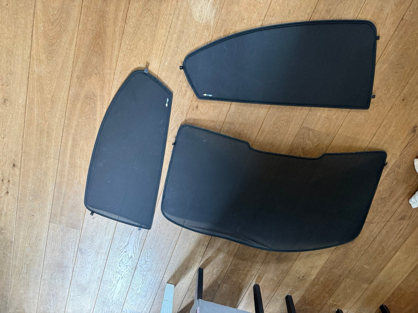 Originele BMW E90 zonneschermen achter zijruiten, Ophalen, BMW
