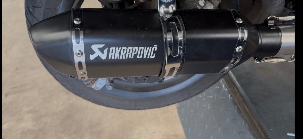Akrapovic uitlaat piaggio mp3 250/300/400, Motoren, Ophalen of Verzenden, Nieuw