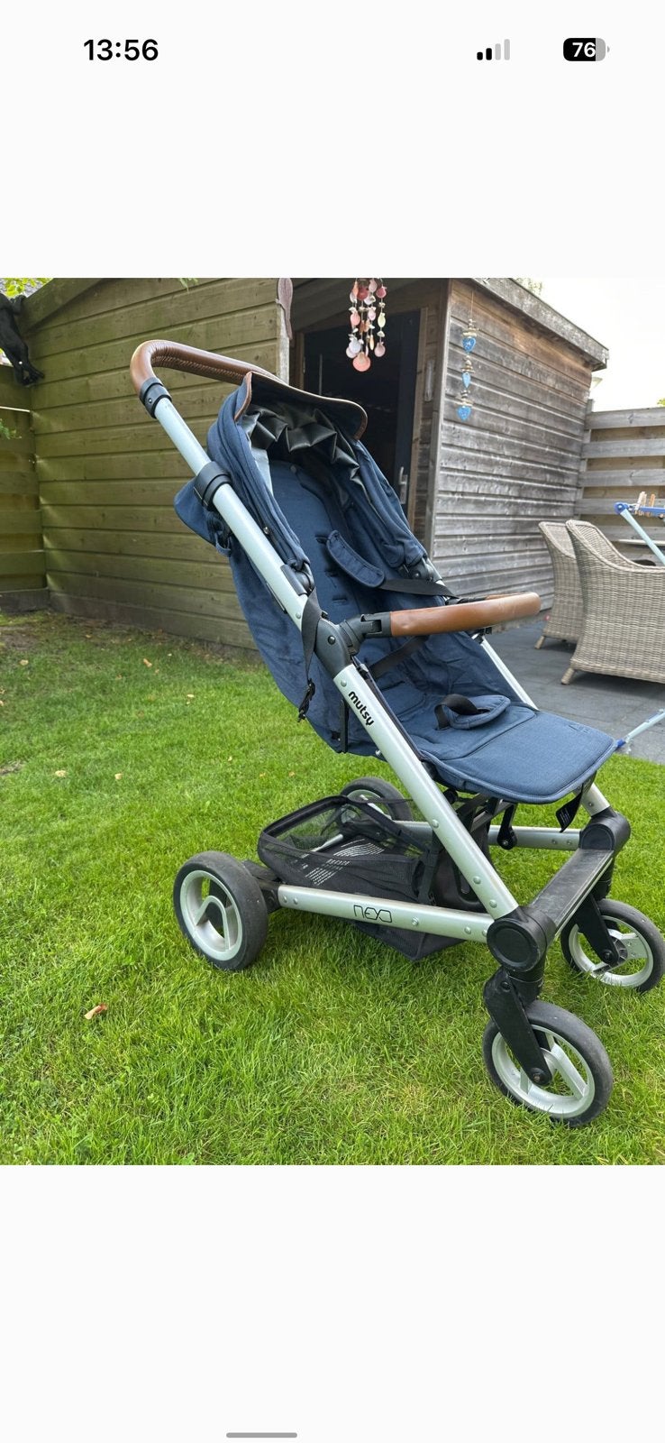 Buggy  Mutsy Nexo, Kinderen en Baby's, Buggy's, Ophalen, Zo goed als nieuw, Overige merken, Zonnekap