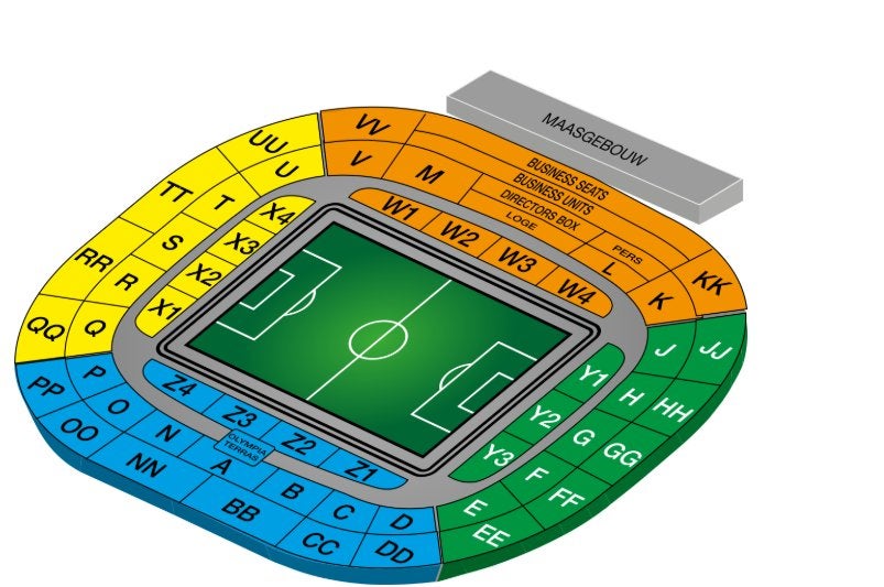 Feyenoord Passe partout VAK X3, Seizoenskaart, Eén persoon, September