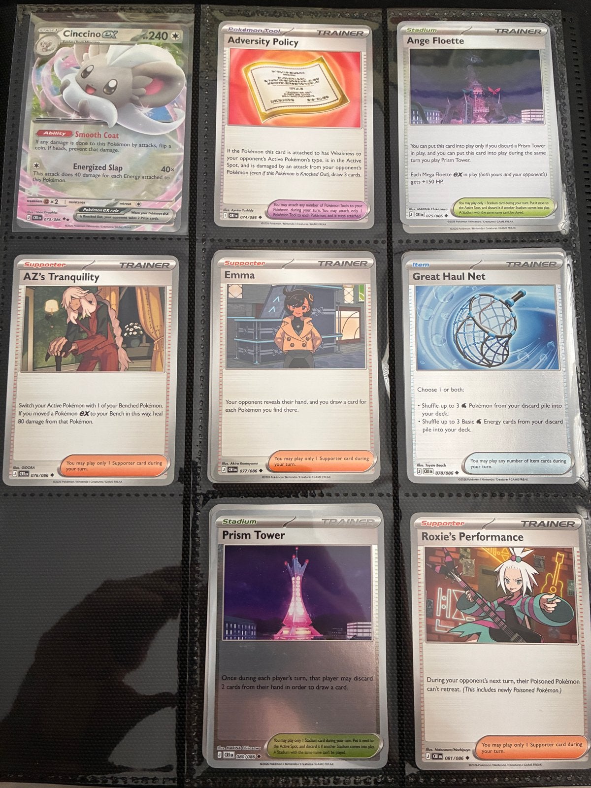 Chaos Rising pokemon kaarten set, Ophalen, Gebruikt, Meerdere kaarten