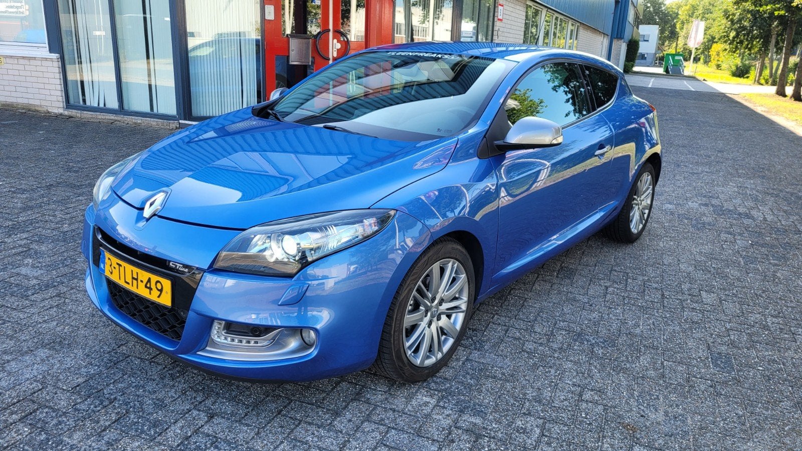 Renault Mégane Coupe 1.2 TCE 116pk GT-LINE 2013 Blauw netjes, Auto's, Renault, Voorwielaandrijving, Euro 5, Zwart, 4 cilinders