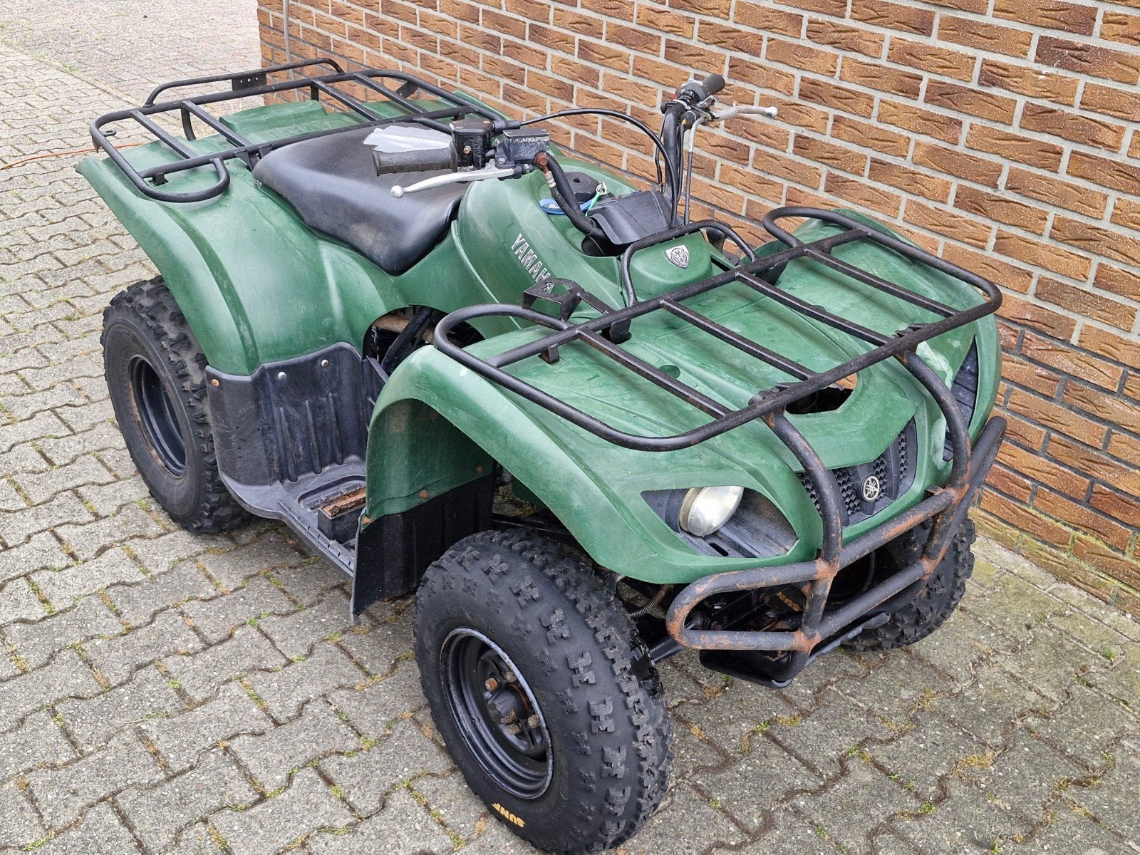 Yamaha Grizzly 250 landbouw quad Bruin | grizzly 2x4, 1 cilinder, 250 cc