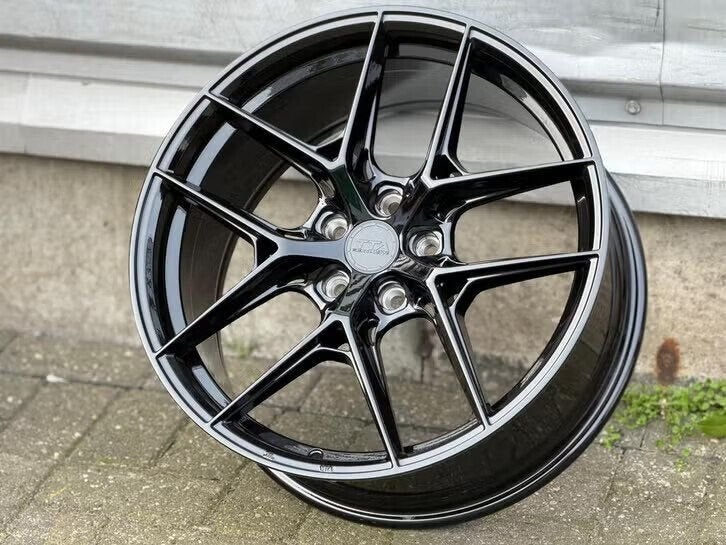 19 inch TTA T5 NIGHTEDITION Sportvelgen AUDI VOLKSWAGEN SEAT, 19 inch, Velg(en), -, -