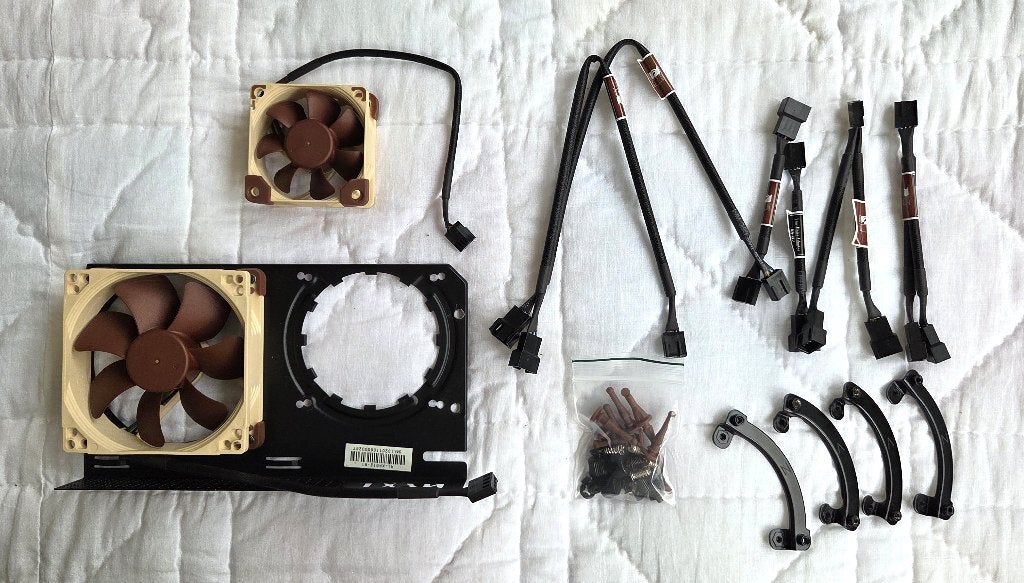NZXT Kraken G12 met twee Noctua PWM-fans incl. montageset, Computers en Software, Ophalen of Verzenden, Zo goed als nieuw, Luchtkoeling