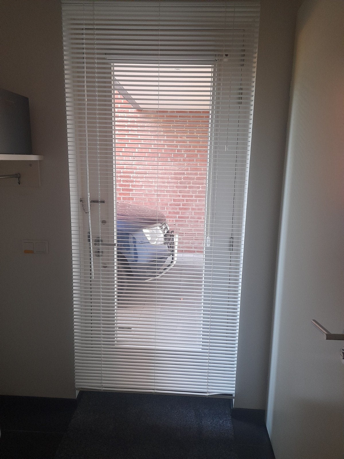 Jaloezieën 100x225 cm, Jaloezie, Gebruikt, Inclusief montageonderdelen, Wit