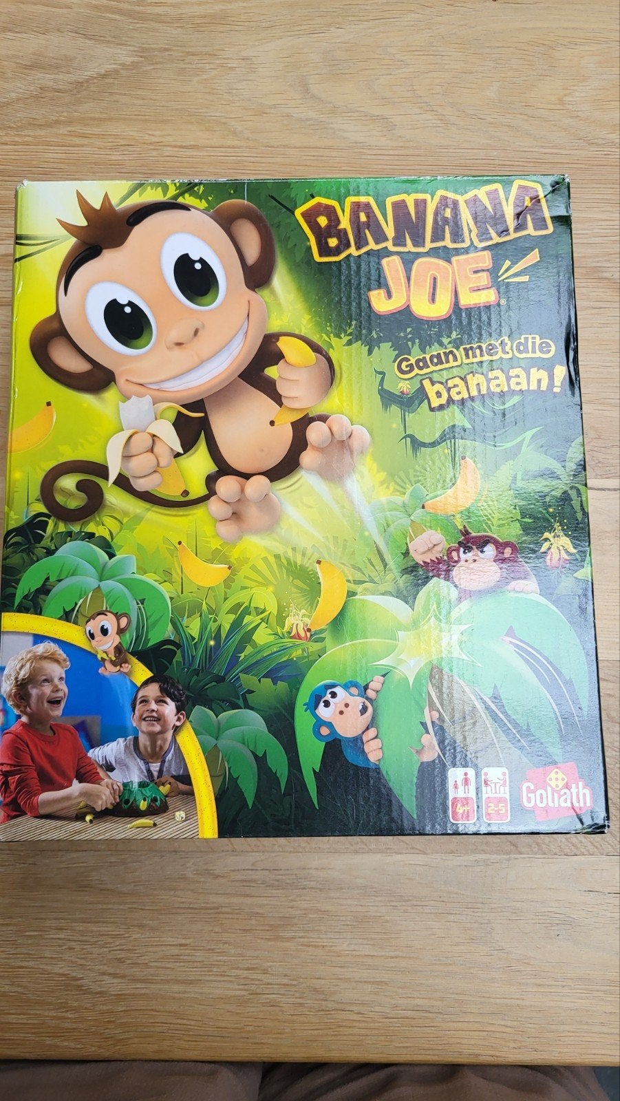 Banana Joe: Ga met die banaan! - Goliath Spel, Drie of vier spelers, Ophalen of Verzenden, Zo goed als nieuw, Goliath