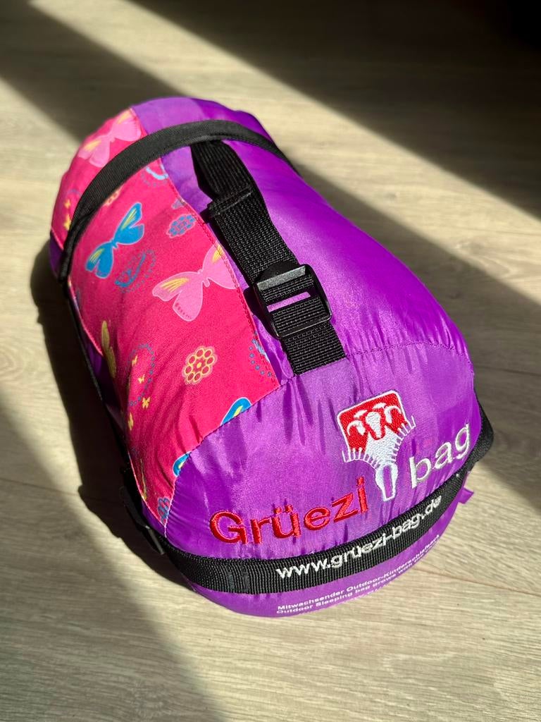 Grüezi Bag Kids Grow Butterfly – meegroei kinderslaapzak, Ophalen of Verzenden, Zo goed als nieuw