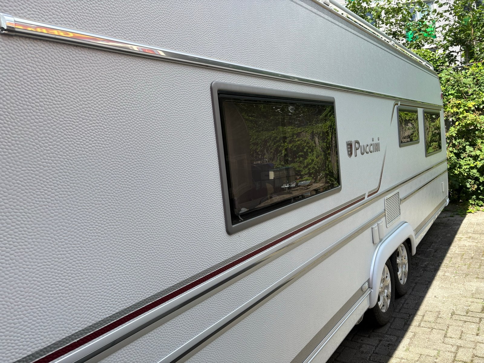 Tabbert Puccini 650 met mooie indeling en complete uitrustin, Vast bed, Rondzit, Tabbert, Airco