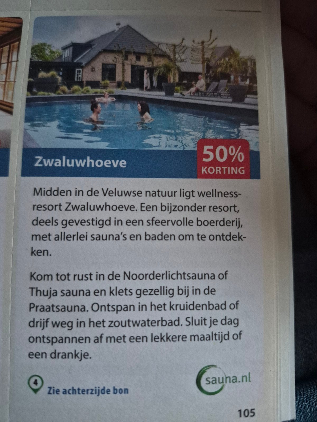 Zwaluwhoeve 50% korting, Sport en Fitness, Gezondheidsproducten en Wellness, Ophalen of Verzenden, Nieuw, Overige typen
