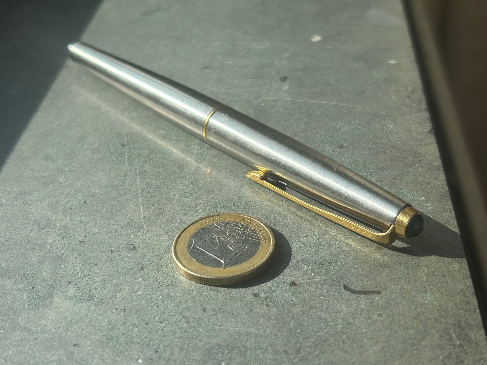 Parker 45 Flighter GT vulpen met oudere 14 karaat gouden nib, Verzamelen, Ophalen of Verzenden, Gebruikt, Vulpen, Parker
