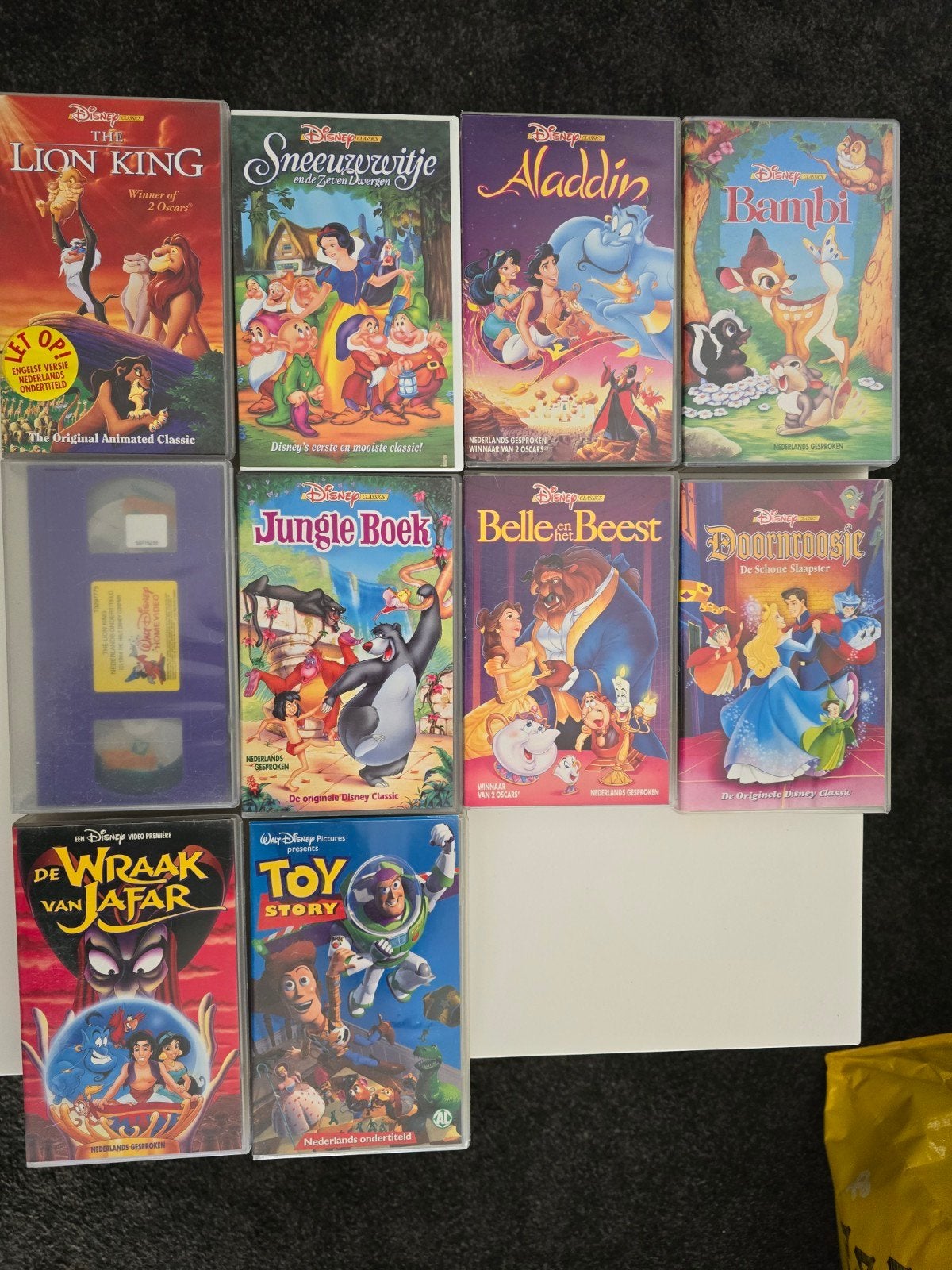 Partij Originele Disney VHS Videobanden (Klassiekers!), Ophalen, Gebruikt, Tekenfilm, Alle leeftijden
