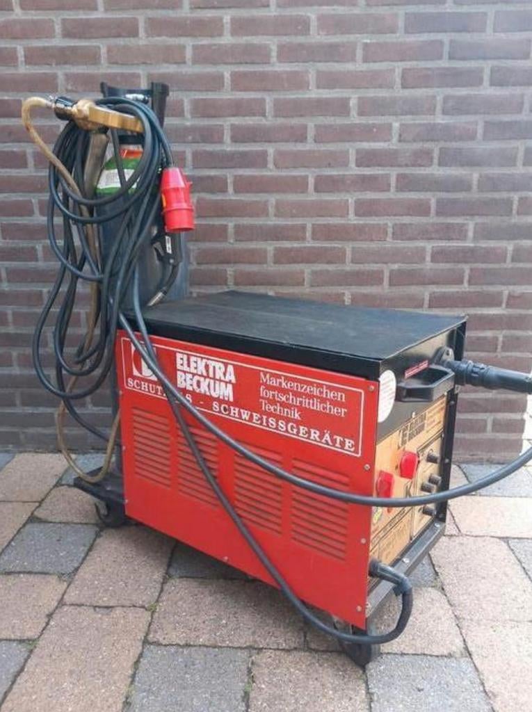 Elektra Beckum MIG/MAG Lasapparaat - Excl. gasfles/reduceer, Ophalen of Verzenden, Gebruikt, Co2