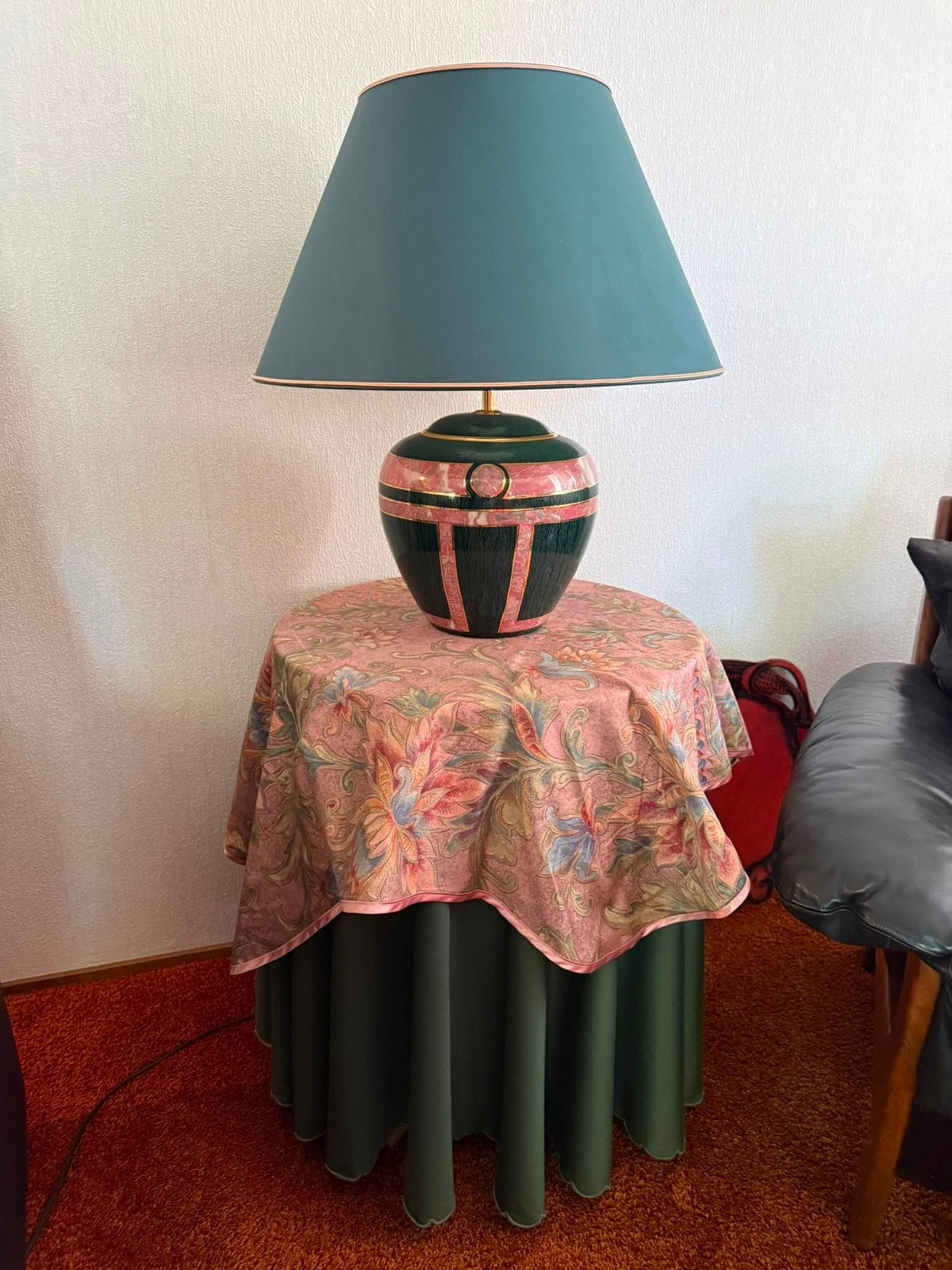 Lamp met tafeltje, Ophalen, Zo goed als nieuw, Minder dan 50 cm
