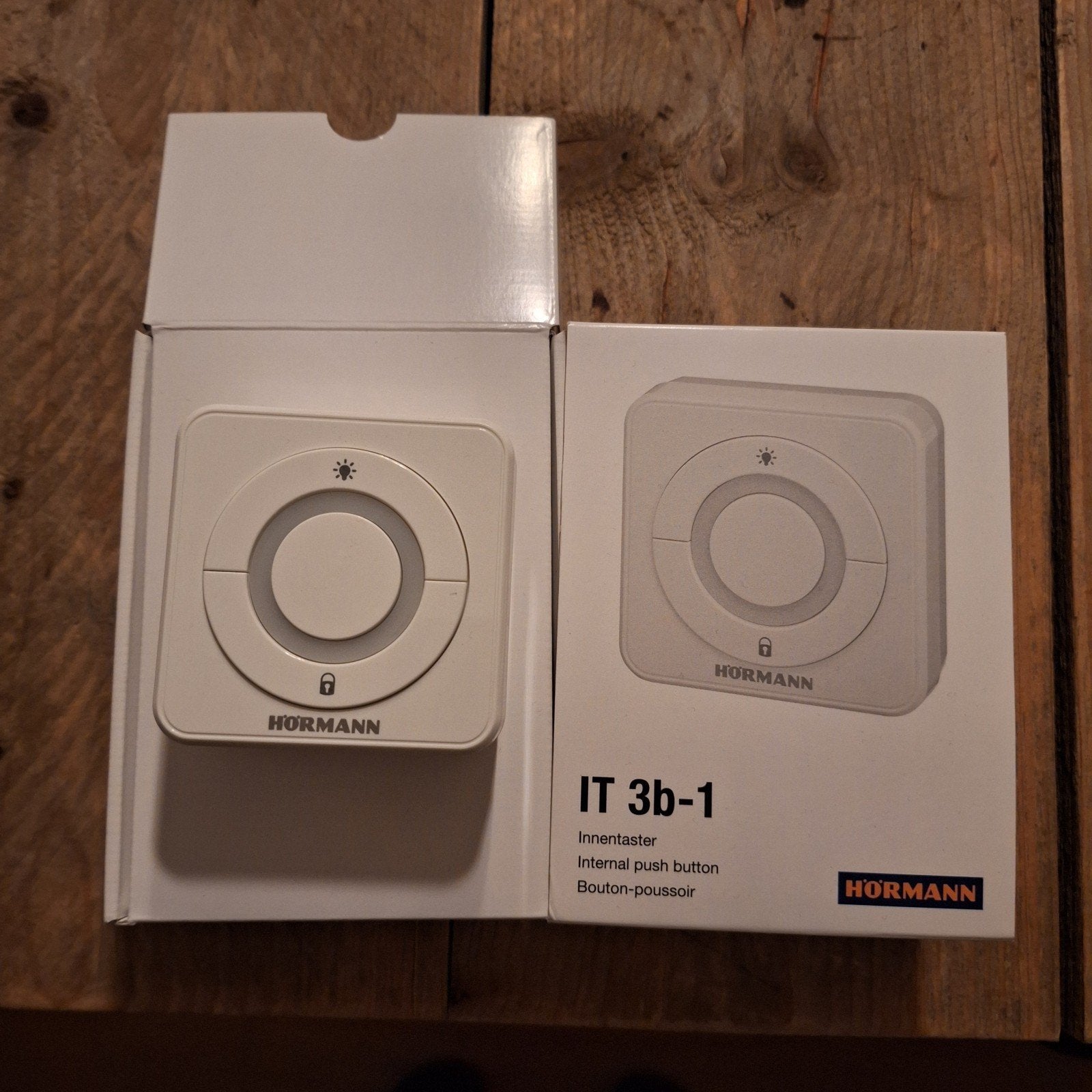 Hörmann IT 3b-1 Binnendrukknop Schakelaar, Ophalen of Verzenden, Nieuw, Overige merken, Schakelaar
