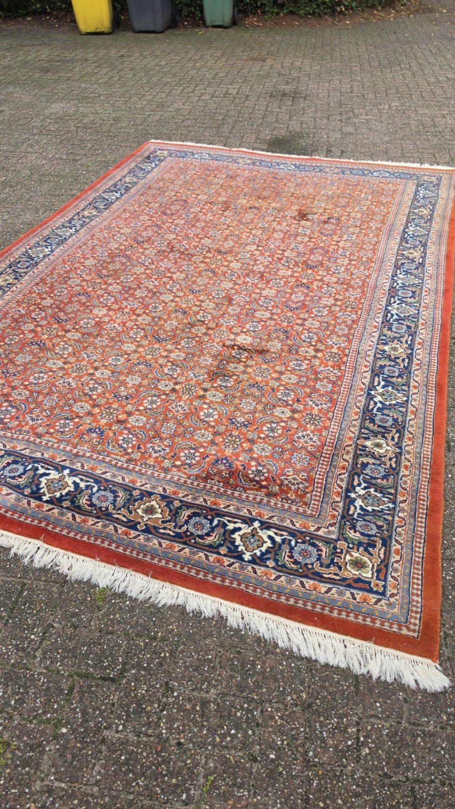 prachtig mega groot handgeknoopt Perzisch tapijt 332x220!, Ophalen, Perzisch, 200 cm of meer, Zo goed als nieuw