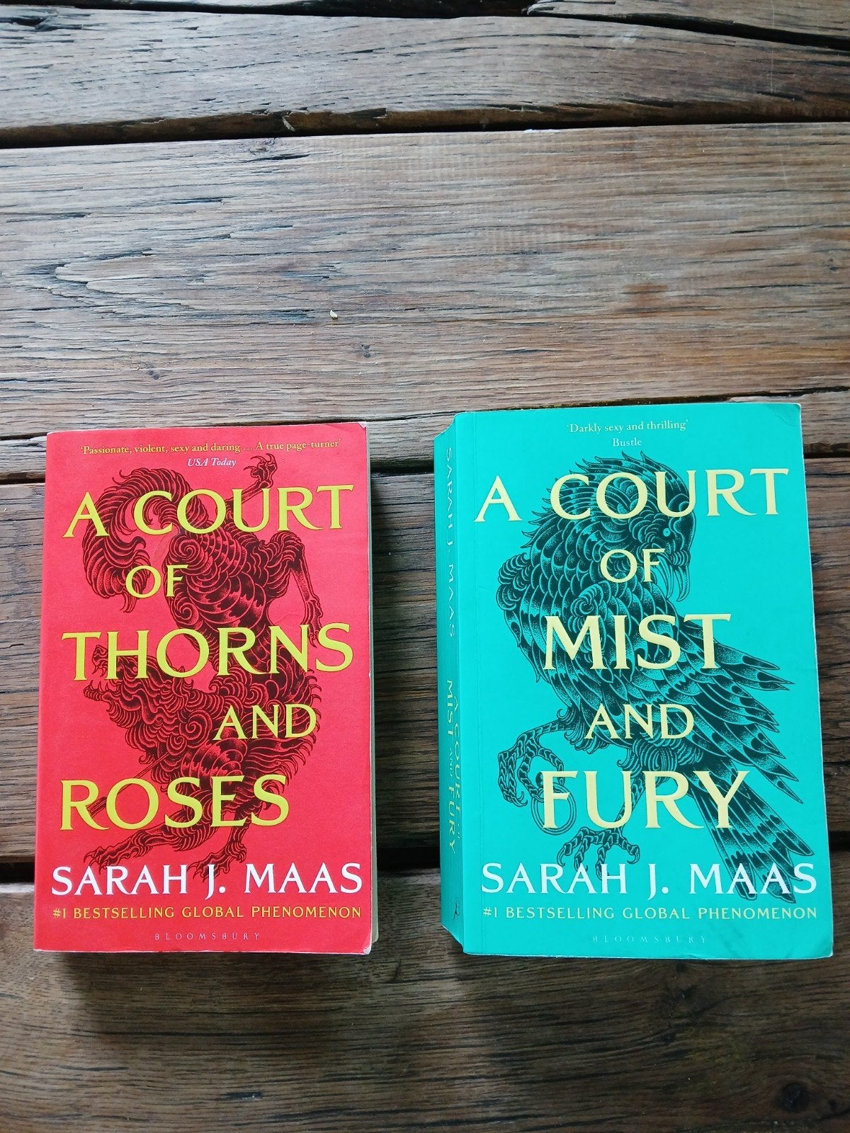 A Court of Thorns and Roses & A Court of Mist and Fury, Boeken, Ophalen of Verzenden, Gelezen, Sarah J. Maas