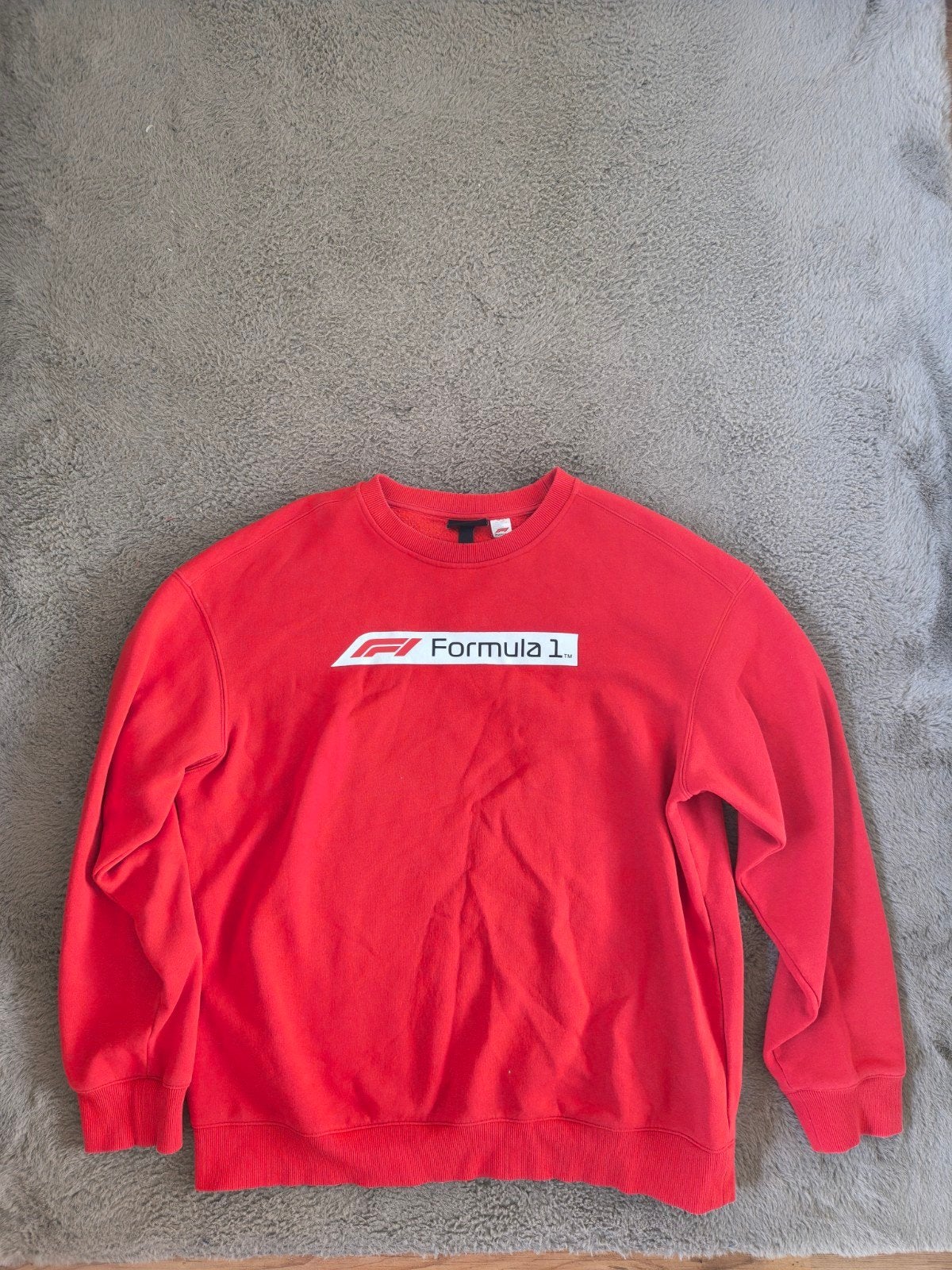 Formule 1 Trui H&M Maat L, Ophalen, Zo goed als nieuw, Maat 42/44 (L), Rood