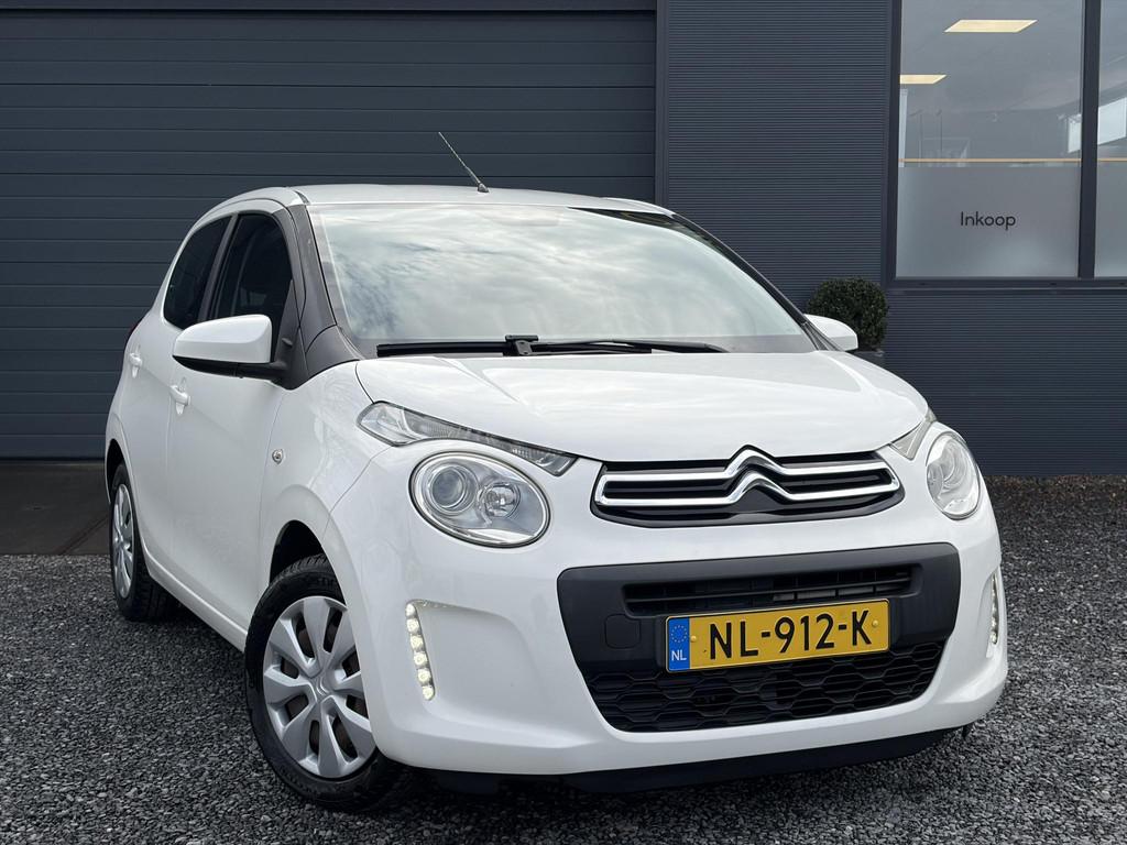 Citroen C1 1.0 e-VTi Selection Airco,Cruise,Afn.Trekhaak,Pdc, Voorwielaandrijving, Stof, Gebruikt, Euro 6