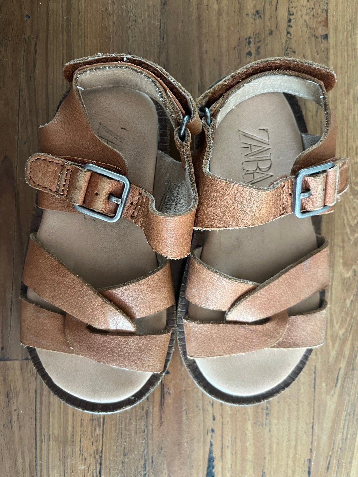 Sandaaltje Camel Zara mt 23, Schoentjes, Jongetje of Meisje, Ophalen of Verzenden, Zo goed als nieuw