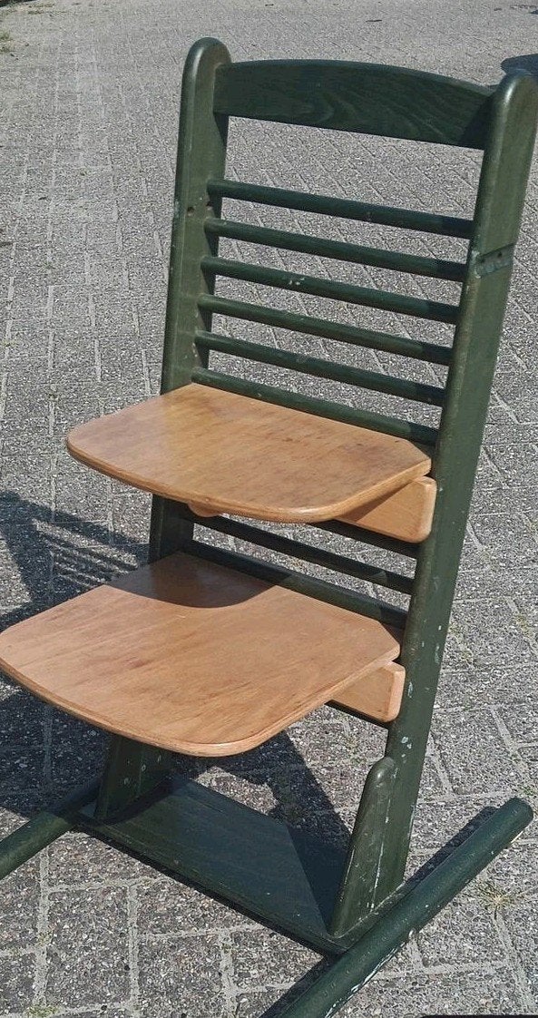 kinderstoel trip trap model, Ophalen, Gebruikt, Hout