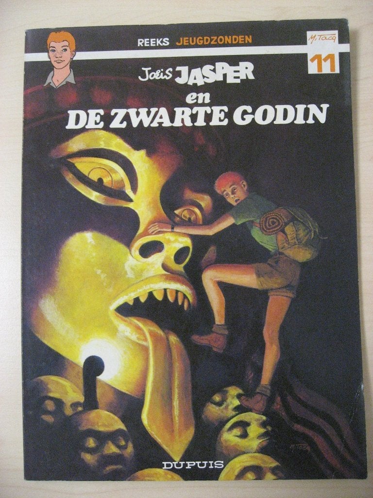 Reeks Jeugdzonden. Nr 11 Joris Jasper en de Zwarte Godin., Eén stripboek, Ophalen of Verzenden, Gelezen