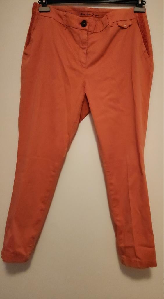 Marccain broek z.g.a.n. N6 / 44 oranje, Oranje, Ophalen of Verzenden, Zo goed als nieuw, Lang