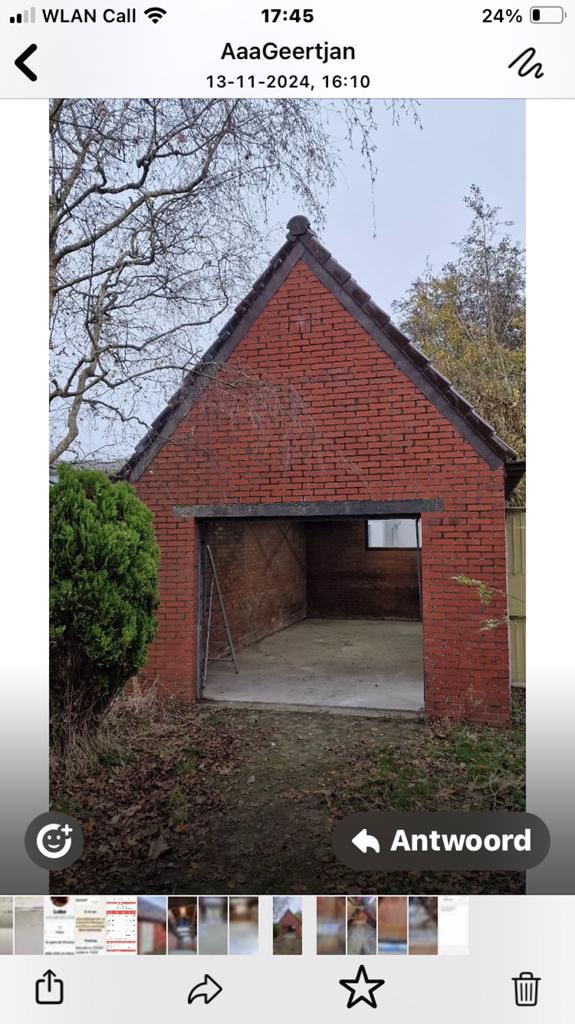 Garage /schuur in bedum