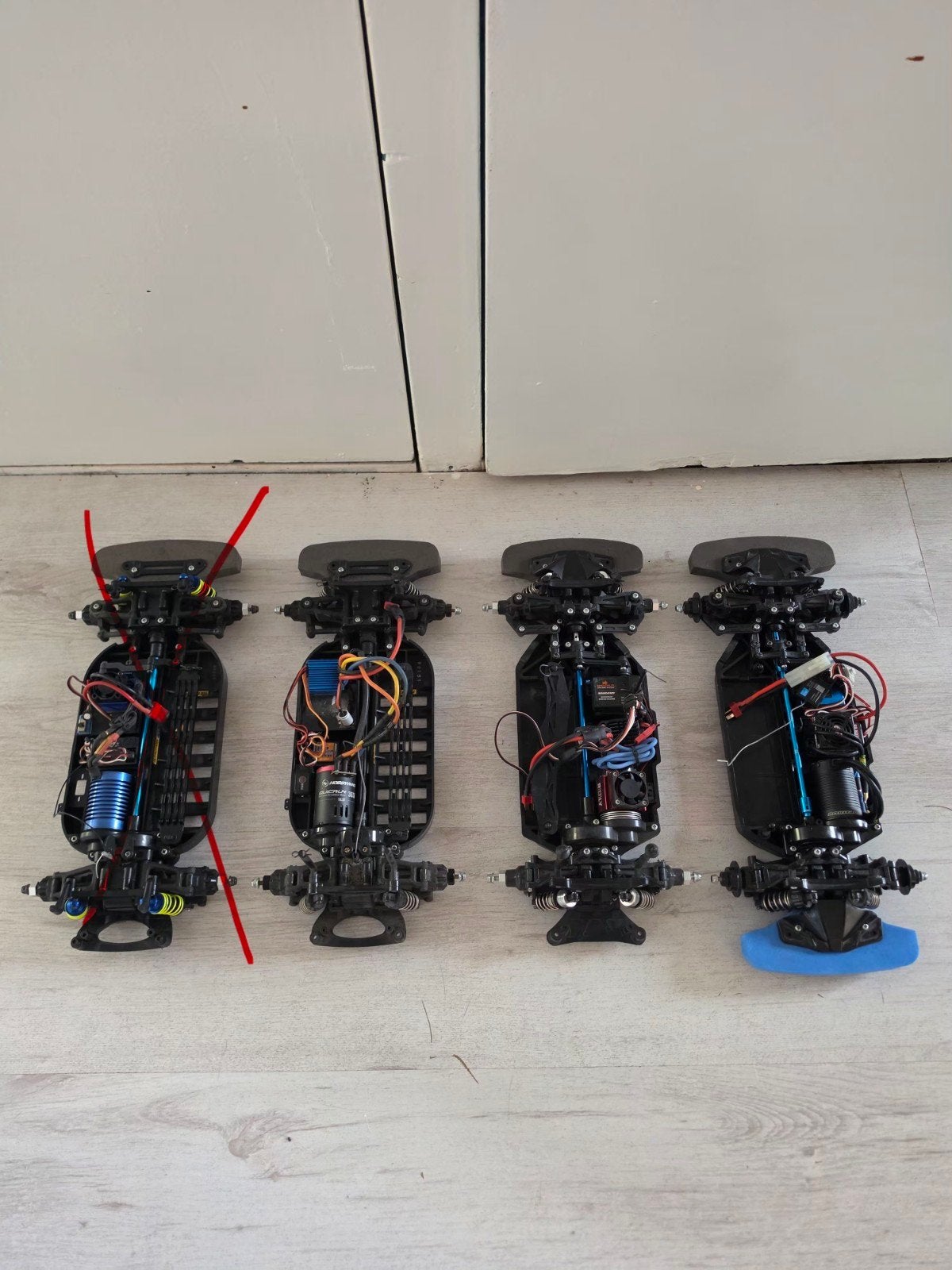 tamiya tt01/tt02, Elektro, Ophalen of Verzenden, Zo goed als nieuw, Schaal 1:10