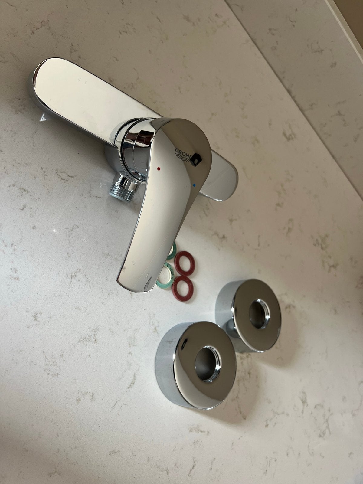 GROHE Eurostyle 33590003 eengreeps douchekraan, Ophalen of Verzenden, Gebruikt, Chroom, Douche