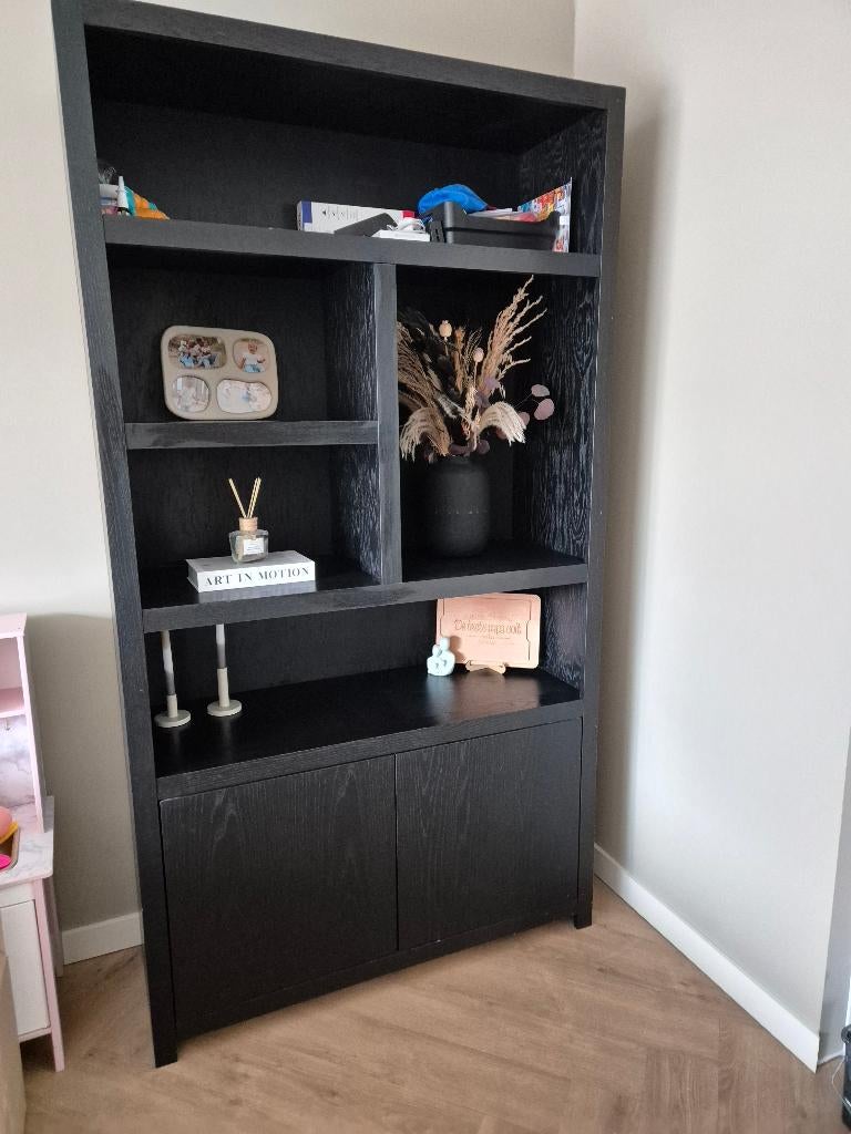 Eikenhouten kast, Ophalen, 100 tot 150 cm, Eikenhout, Zo goed als nieuw