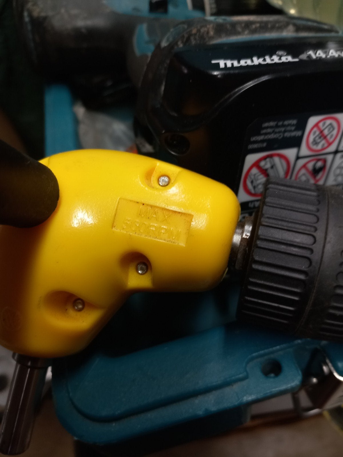 Haakse kop voor boormachine, Ophalen of Verzenden, Gebruikt, Boormachine