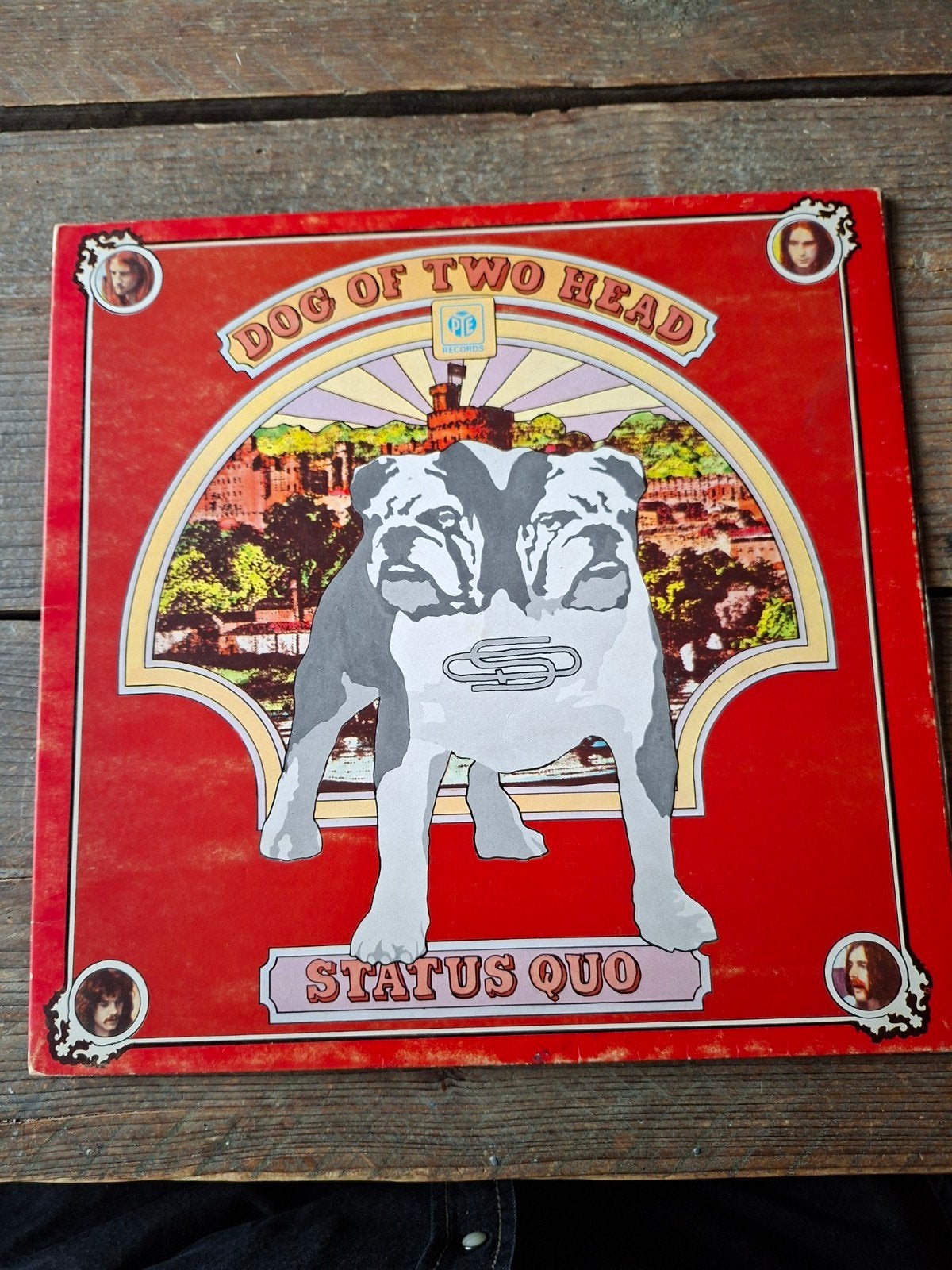 Status Quo - Dog of Two Head LP (1971) Rock, Cd's en Dvd's, Vinyl | Rock, LP, Gebruikt, Hard Rock, Originele persing