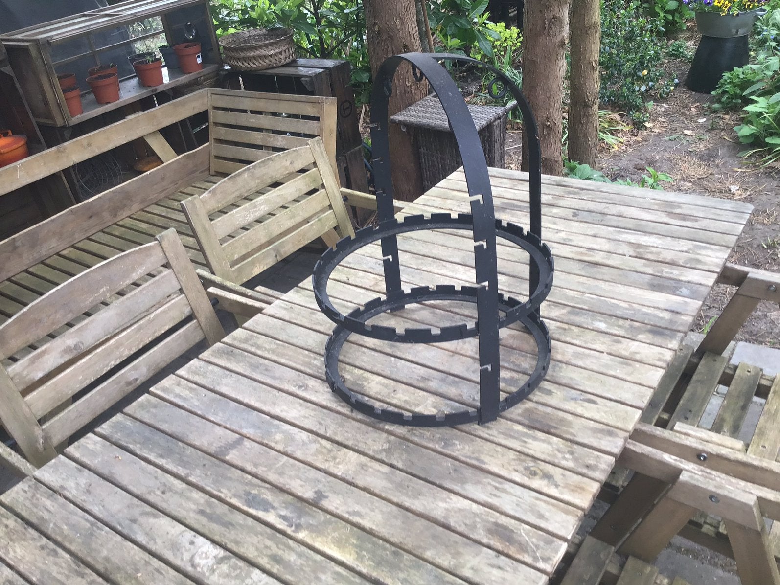 Planca bbq rek, Ophalen, Zo goed als nieuw, Gas