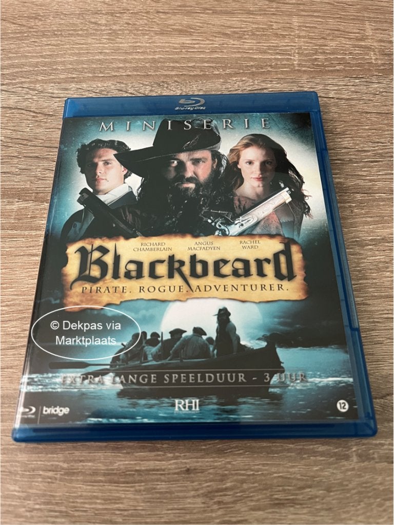 Blu-ray Blackbeard - Mini Serie - NL-Uitgave, Gebruikt, Nederlands, Ophalen of Verzenden, Blu-ray
