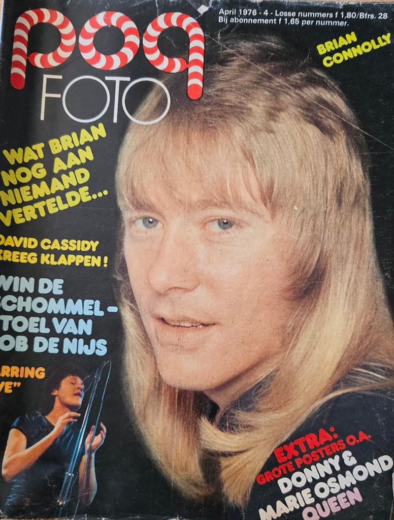Popfoto April 1976 compleet met Queen uithaal poster, Boeken, Ophalen of Verzenden, Muziek, Film of Tv