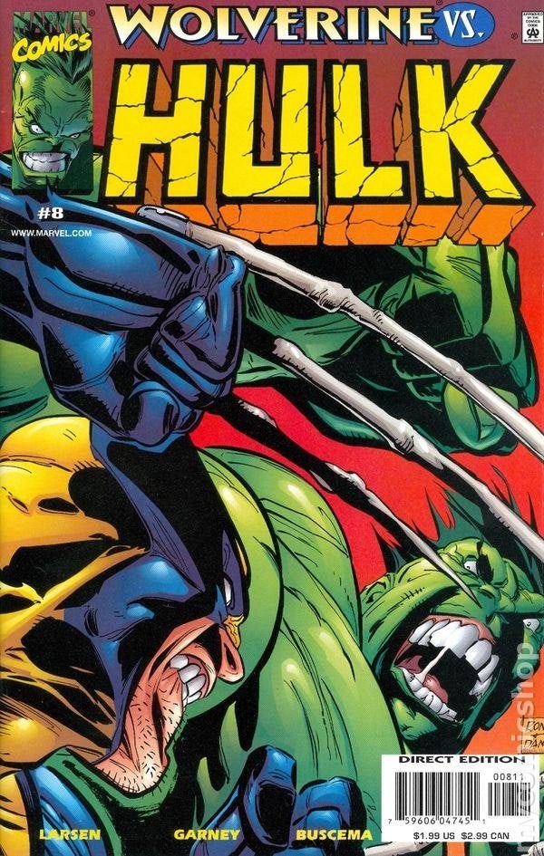 Incredible Hulk (1999 Marvel 2nd Series) # 8 - vs Wolverine, Eén comic, Ophalen of Verzenden, Nieuw, Amerika