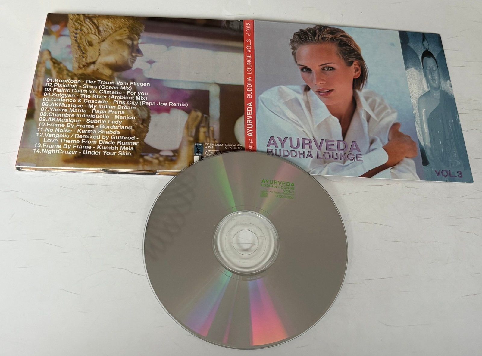 Ayurveda buddha lounge volume 3 (digipak), Ophalen of Verzenden, Zo goed als nieuw