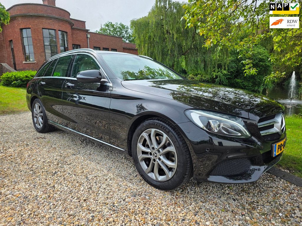 Mercedes-Benz C-klasse Estate 200 CDI Business Solution AUTO, Auto's, Automaat, Euro 6, Leder en Stof, Origineel Nederlands