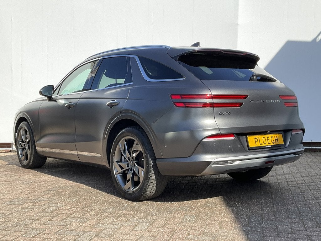 Genesis GV70 Pano SOH 98% Afn.Trekhaak Leer 360° HUD Stoelv, Auto's, Genesis, Automaat, Leder, 489 pk, Te koop