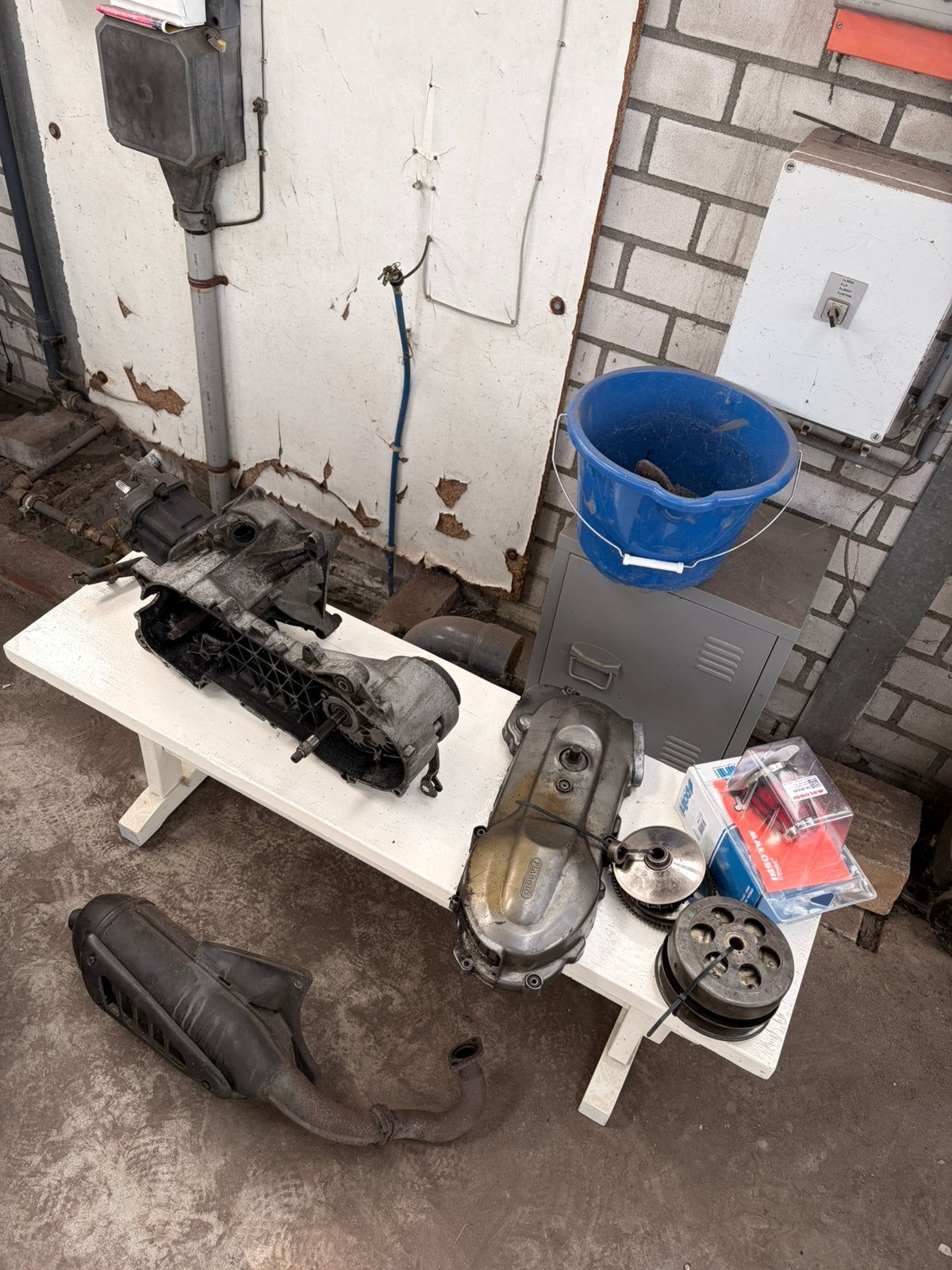 Hexagon 125cc motorblok duitse pap, Ophalen, Gebruikt, Blok
