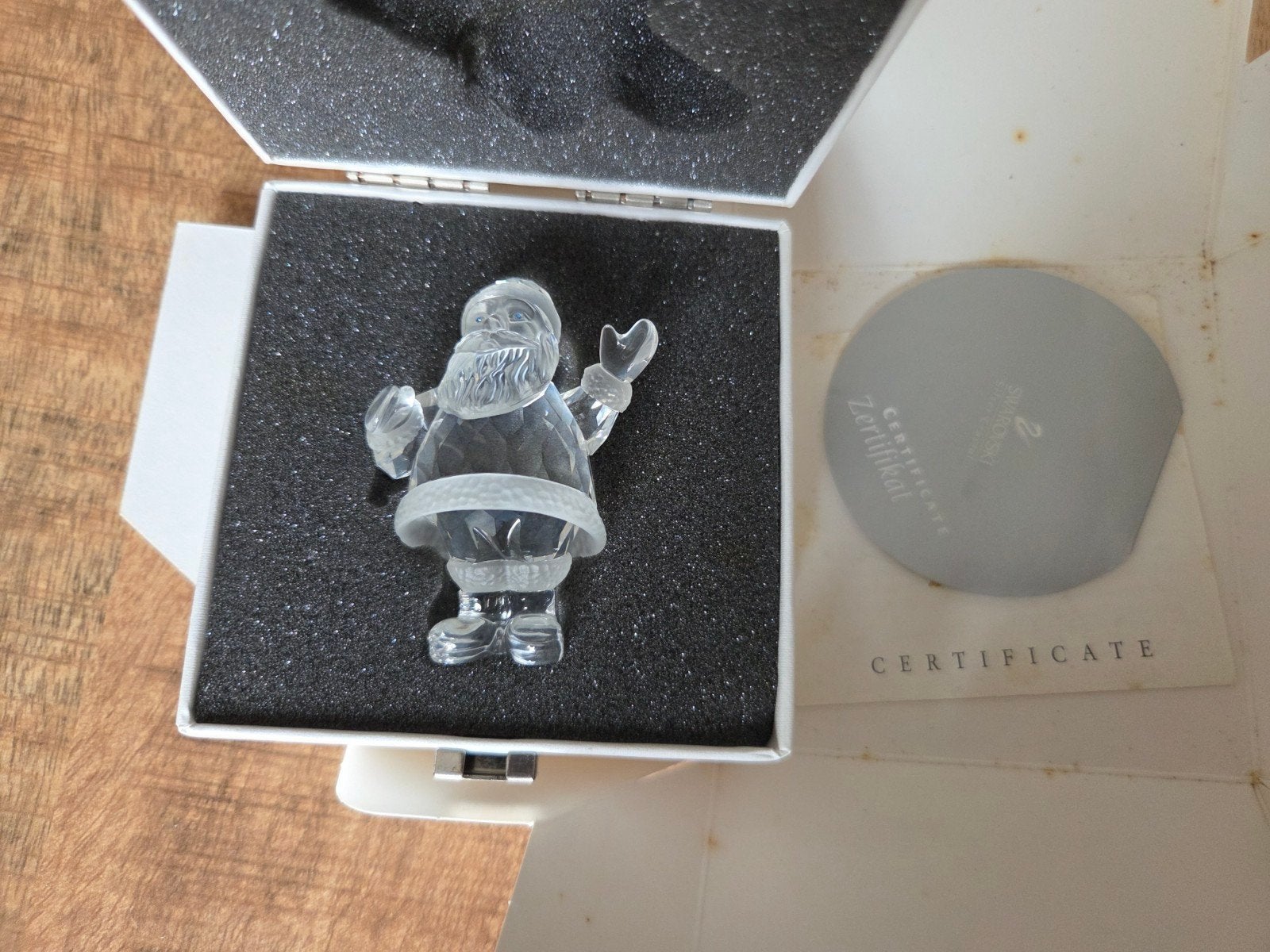 Swarovski Kerstman Figuur - Kertsman Collectie, Ophalen of Verzenden, Zo goed als nieuw, Figuurtje