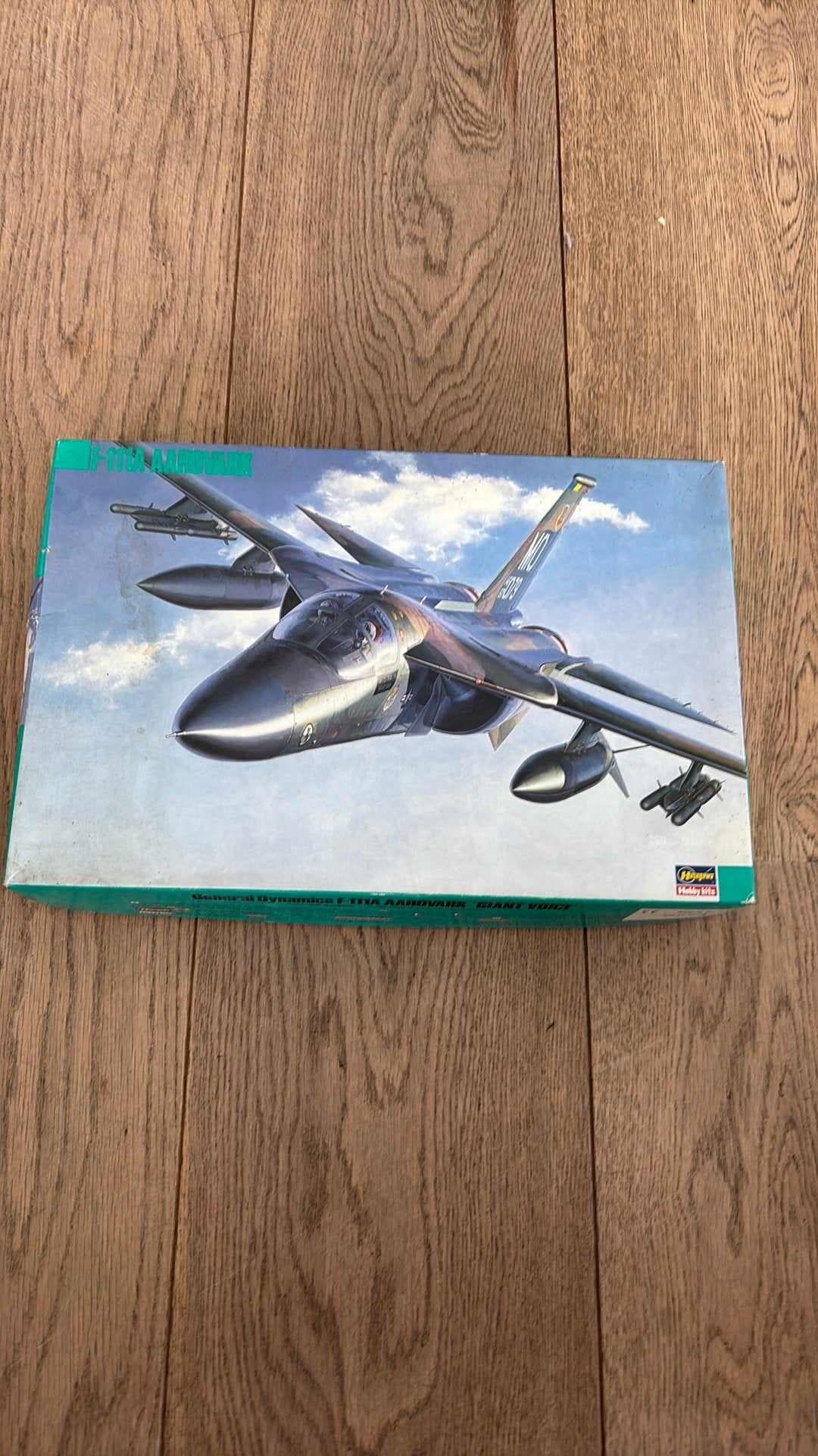 1/72 F-111A Aardvark Hasegawa bouwdoos nr. K32 bouwpakket, Hobby en Vrije tijd, Modelbouw | Vliegtuigen en Helikopters, Nieuw