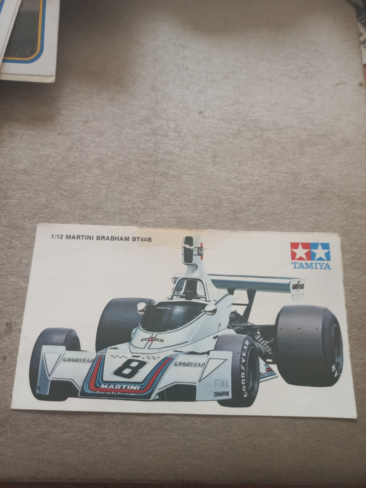 Martini brabham tamiya, Ophalen of Verzenden, Zo goed als nieuw