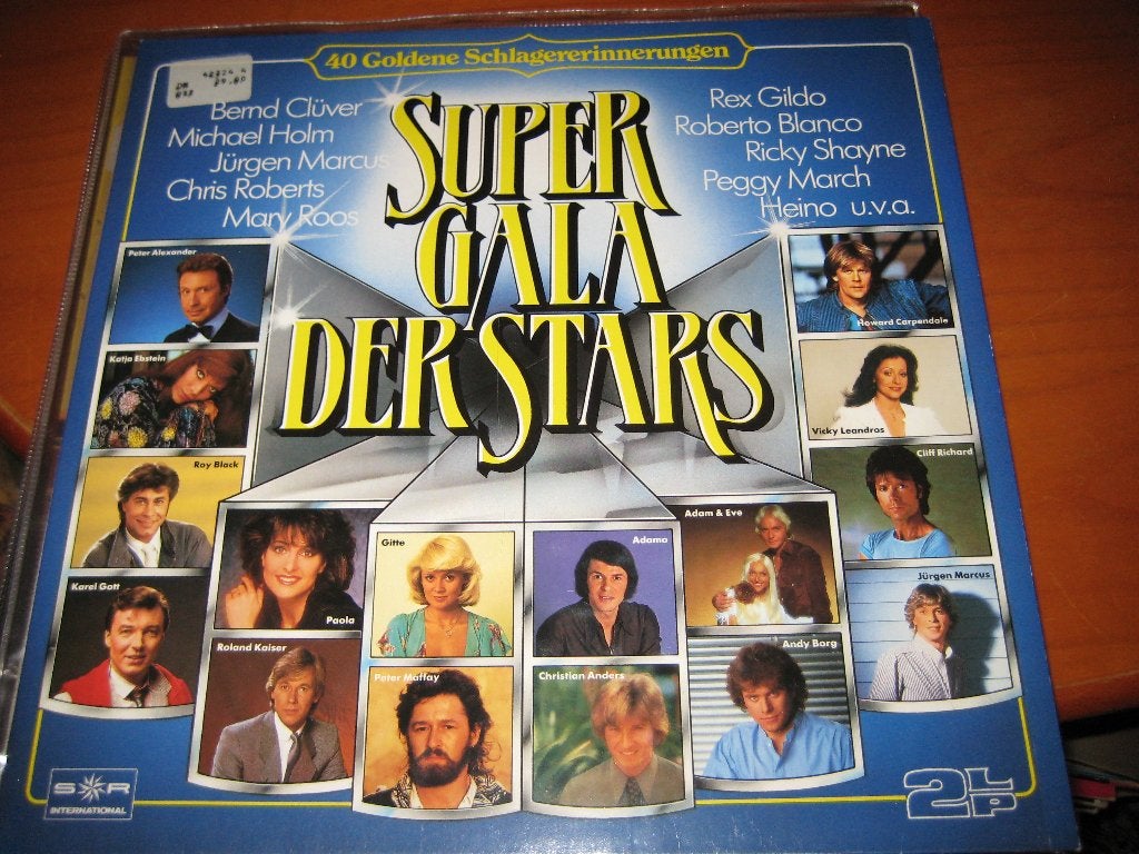 2 LPs, Super Gala der Stars, Ophalen of Verzenden, Zo goed als nieuw