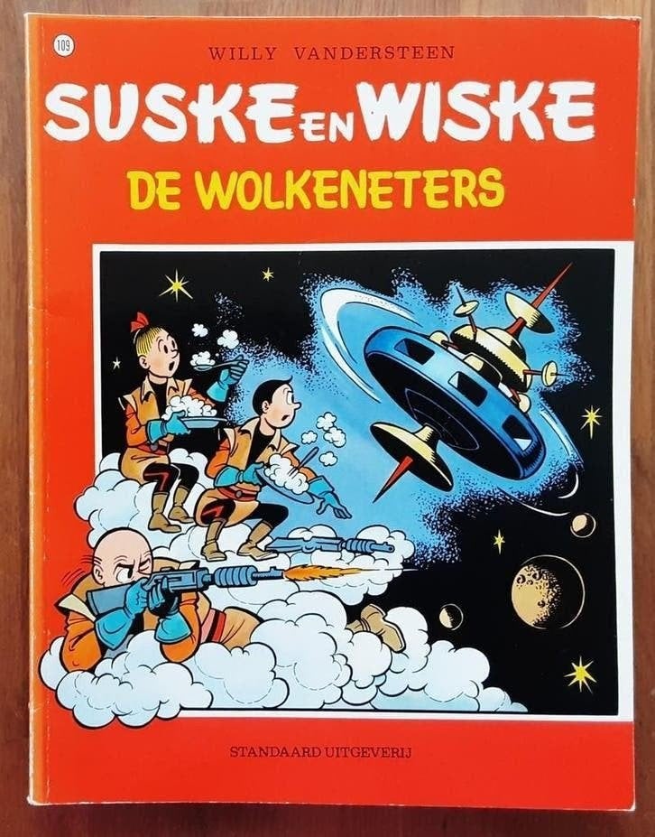 Suske en Wiske 109 De wolkeneters - Willy Vandersteen 1997, Eén stripboek, Ophalen of Verzenden, Zo goed als nieuw