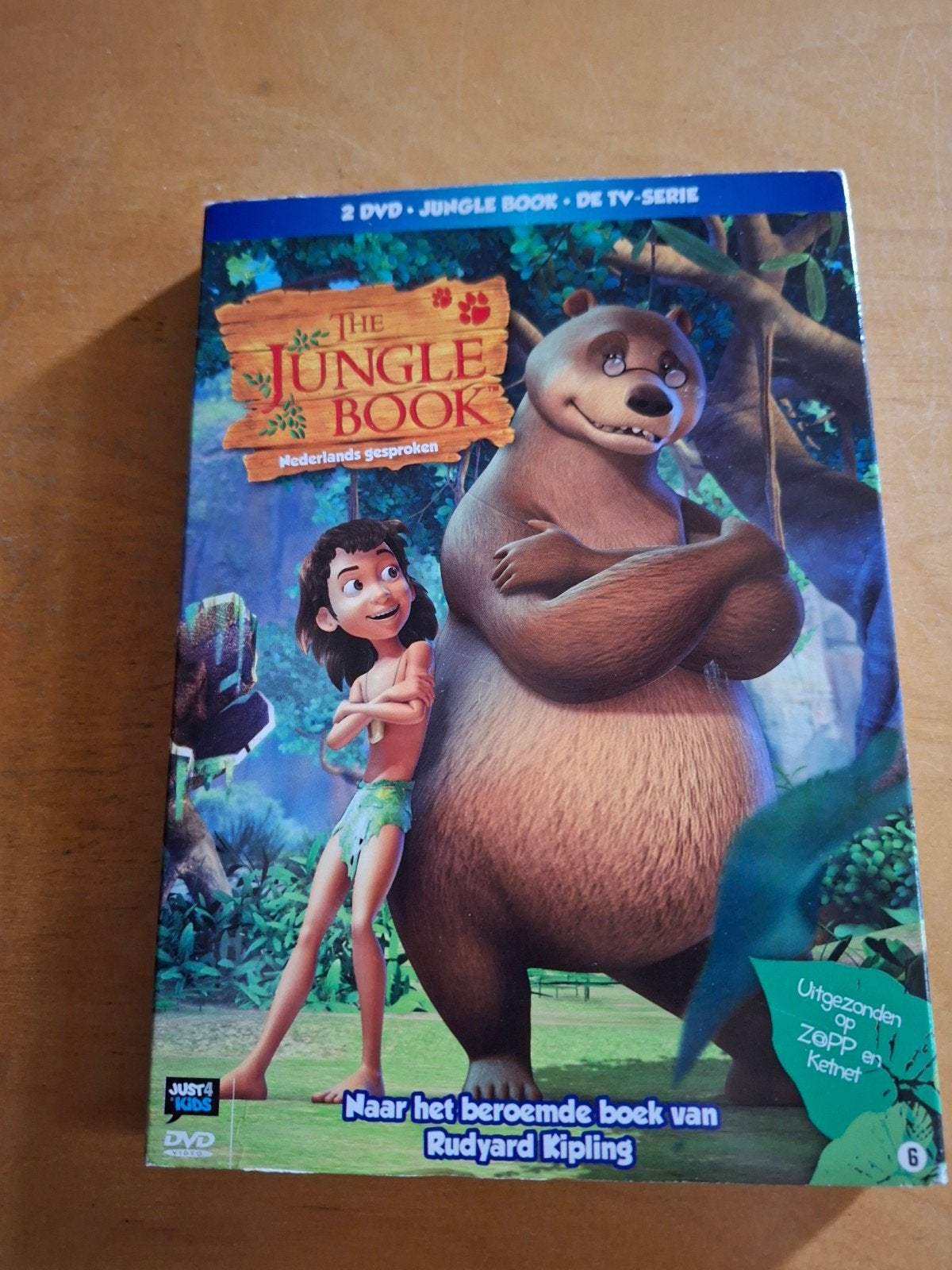 Jungle Book - De TV-Serie (2 DVD Set) Nederlands gesproken, Animatie, Alle leeftijden, Tv-serie, Zo goed als nieuw