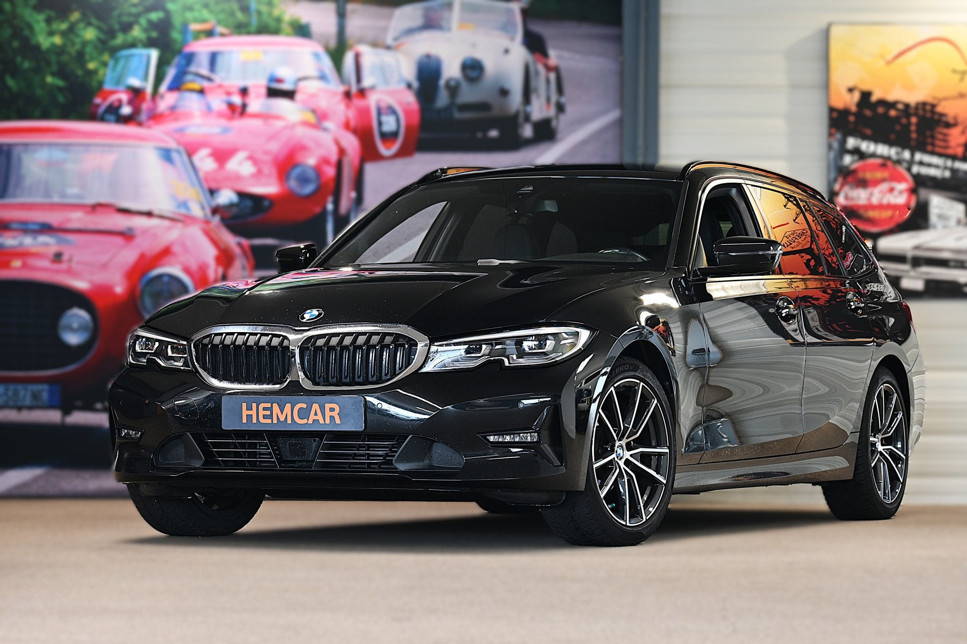 BMW 3 Serie Touring 318i High Executive Edition NL auto / le, Auto's, BMW, Automaat, 1998 cc, Achterwielaandrijving, Zwart